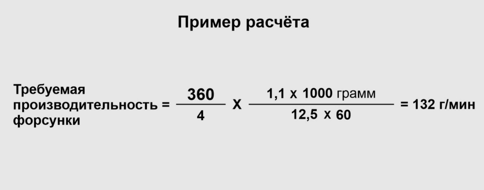 Производительность форсунок ваз таблица