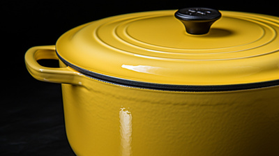 Эмалированная чугунная кастрюля с&nbsp;крышкой: Выбираем сердцем, готовим по-царски