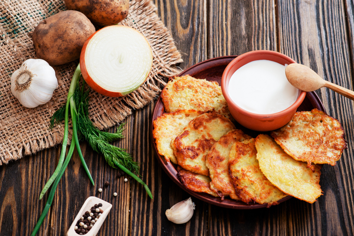 Белорусская Национальная кухня драники