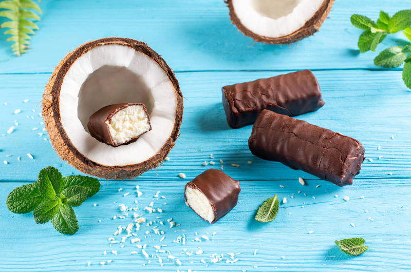 Choco Bar Coconut Dessert