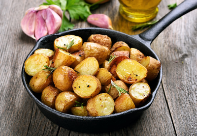 Рецепт запечённого в&nbsp;духовке ароматного картофеля
