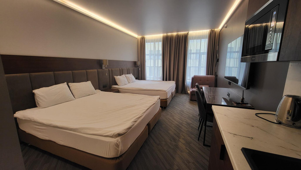 Апартаменты, 27 м², 3 этаж