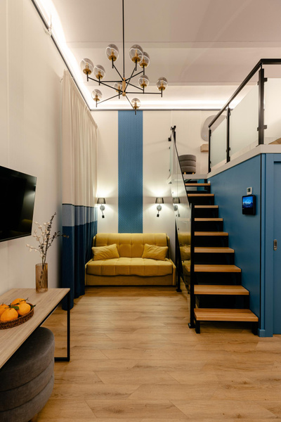 Апартаменты-студия, 27 м², 2 этаж
