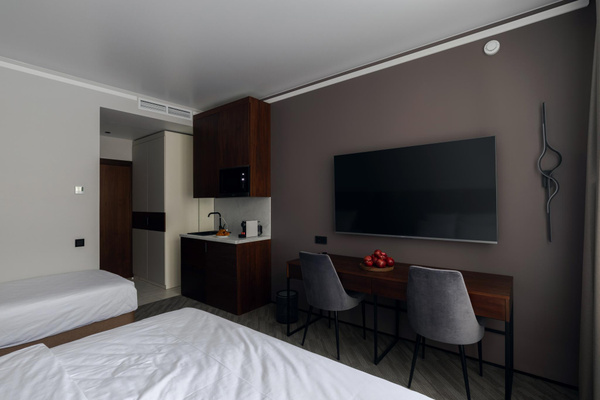 Апартаменты-студия, 24 м², 3 этаж
