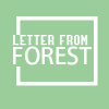 Letter from forest