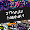 STICKER BOMBING