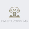 Family's Gypsum Art