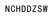 NCHDDZSW